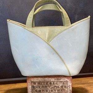 Genuine Leather handbag, handmade USA